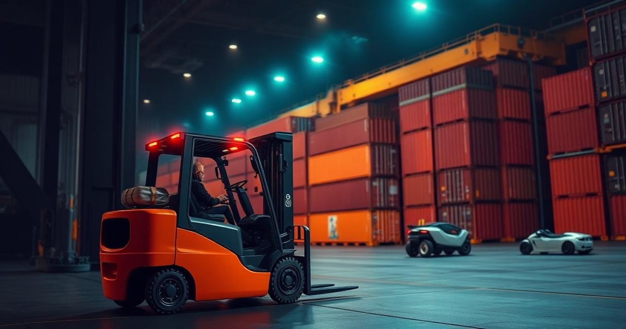 GIGAVAC SGX Serisi AGV ve Forklift Endüstriyel Taşıma Uygulamaları: Liman Elektrifikasyonu, Depo Robotları ve Fabrika İçi Otomasyon